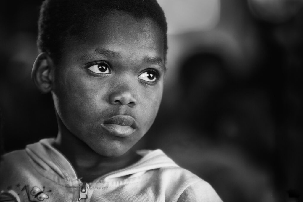 African boy